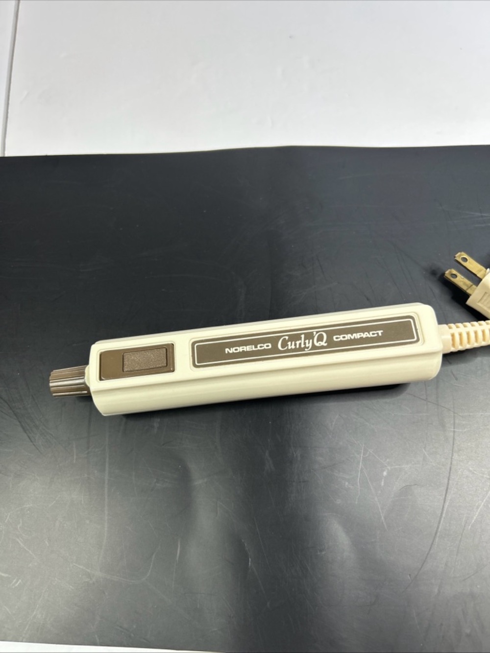 Norelco compact curling iron steam vintage